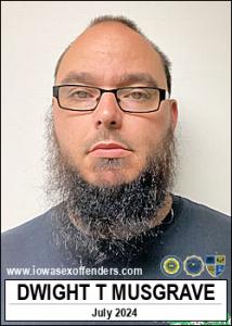 Dwight Thomas Musgrave a registered Sex Offender of Iowa