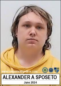 Alexander Aaron Sposeto a registered Sex Offender of Iowa