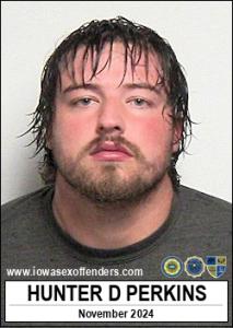 Hunter Dean Perkins a registered Sex Offender of Iowa