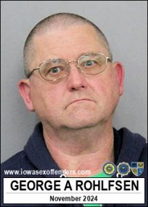 George Arthur Rohlfsen a registered Sex Offender of Iowa