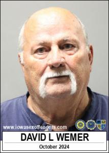 David Leon Wemer a registered Sex Offender of Iowa