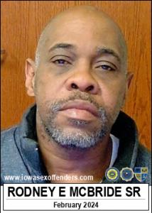 Rodney Eric Mcbride Sr a registered Sex Offender of Iowa