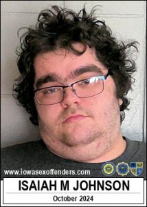 Isaiah Micheal Dean Johnson a registered  of Iowa