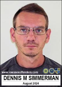 Dennis Michael Simmerman a registered Sex Offender of Iowa