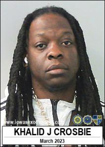 Khalid Jeremiah Crosbie a registered Sex Offender of Iowa