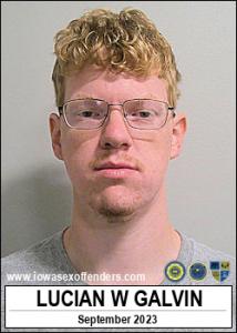 Lucian William Edward Galvin a registered  of Iowa