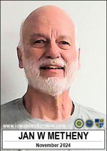 Jan Walter Metheny a registered Sex Offender of Iowa