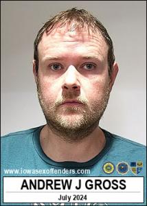 Andrew John Gross a registered Sex Offender of Iowa