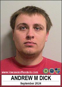 Andrew Michael Dick a registered Sex Offender of Iowa