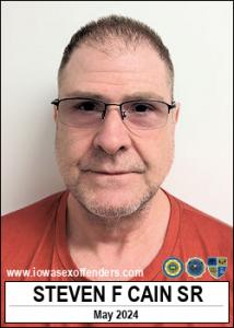 Steven Franklin Cain Sr a registered  of Iowa