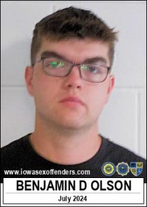 Benjamin Daniel Olson a registered Sex Offender of Iowa