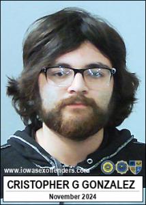 Cristopher George Gonzalez a registered Sex Offender of Iowa