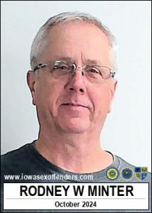 Rodney Wayne Minter a registered Sex Offender of Iowa