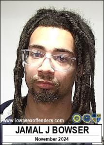 Jamal Jordan Bowser a registered Sex Offender of Iowa