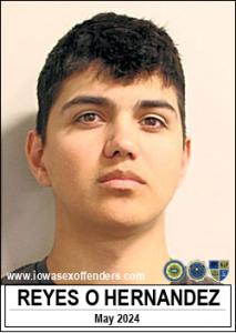 Reyes Octavio Hernandez a registered Sex Offender of Iowa