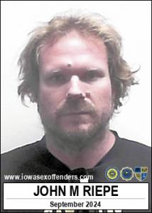 John Michael Riepe a registered Sex Offender of Iowa