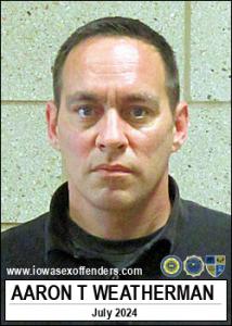 Aaron Todd Weatherman a registered Sex Offender of Iowa