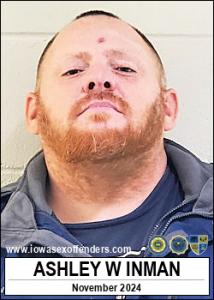 Ashley William Inman a registered Sex Offender of Iowa