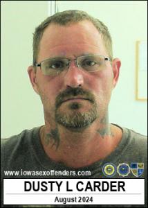 Dusty Lee Edward Carder a registered Sex Offender of Iowa