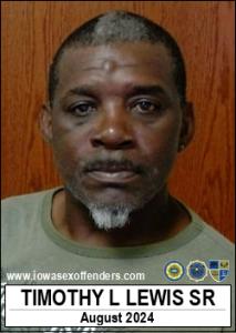 Timothy Lars Lewis Sr a registered Sex Offender of Iowa