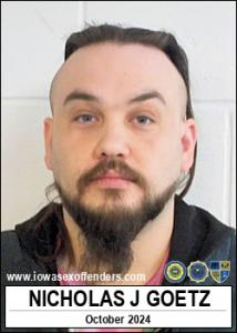 Nicholas John Goetz a registered Sex Offender of Iowa