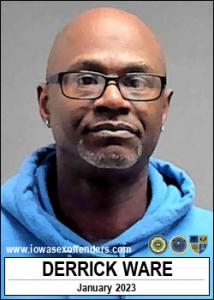 Derrick Ware a registered Sex Offender of Iowa