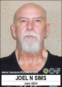 Joel Nolan Sims a registered Sex Offender of Iowa