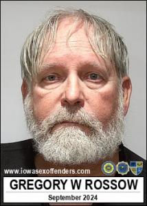 Gregory Wayne Rossow a registered Sex Offender of Iowa