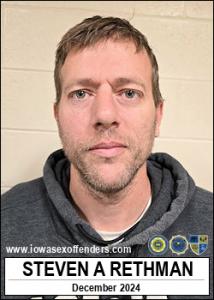 Steven Alan Rethman a registered Sex Offender of Iowa