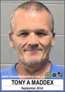 Tony Allan Maddex a registered Sex Offender of Iowa