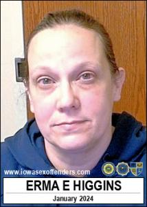 Erma Evangeline Higgins a registered Sex Offender of Iowa