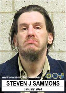 Steven James Sammons a registered Sex Offender of Iowa