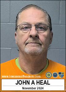 John Alan Heal a registered Sex Offender of Iowa