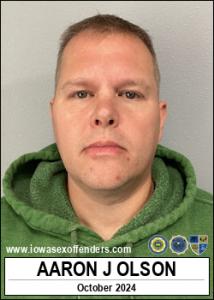 Aaron James Olson a registered Sex Offender of Iowa