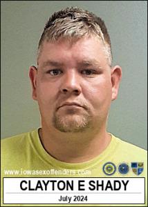 Clayton Eugene Shady a registered Sex Offender of Iowa