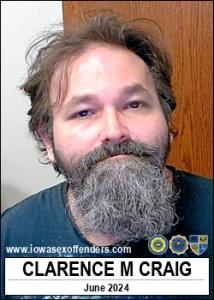 Clarence Mel Craig a registered Sex Offender of Iowa