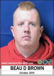 Beau Daniel Brown a registered Sex Offender of Iowa