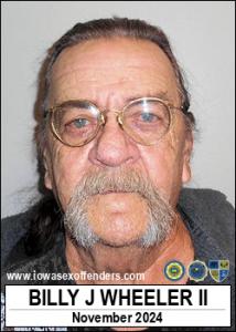 Billy James Wheeler II a registered Sex Offender of Iowa