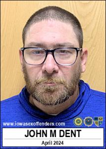 John Michael Dent a registered Sex Offender of Iowa