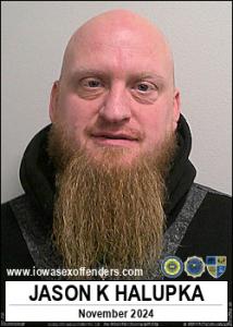 Jason Kenneth Halupka a registered Sex Offender of Iowa