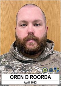 Oren Dean Roorda a registered Sex Offender of Iowa
