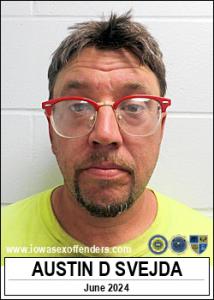 Austin David Svejda a registered Sex Offender of Iowa