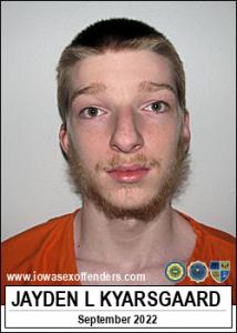 Jayden Lee Kyarsgaard a registered Sex Offender of Iowa