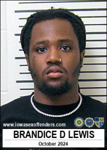 Brandice Dewayne Lewis a registered Sex Offender of Iowa