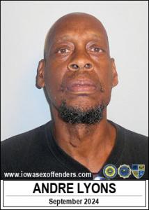 Andre Lyons a registered Sex Offender of Iowa