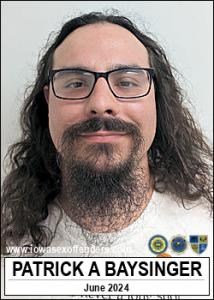 Patrick Alan Baysinger a registered Sex Offender of Iowa