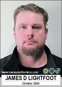 James Daniel Lightfoot a registered Sex Offender of Iowa