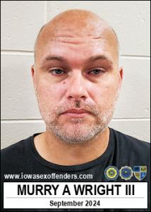 Murry Albert Wright III a registered Sex Offender of Iowa