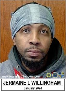 Jermaine Latrel Willingham a registered  of Iowa