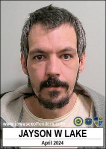 Jayson Wayne Lake a registered  of Iowa